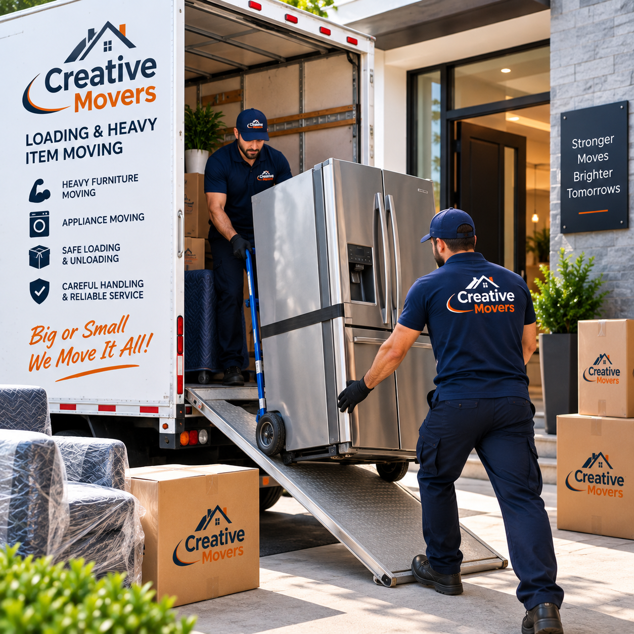 Loading and Heavy Item Moving - Creative Movers